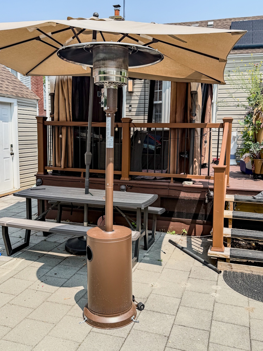 East Oak Patio heater 54